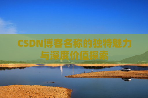CSDN博客名称的独特魅力与深度价值探索